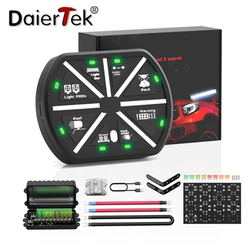 DaierTek 8 Ганг Switch Panel RFB Пут Интегрисани Контролер велике Снаге 80A Шема 12-24 У Систем за Напајање Е-Релейная Систем
